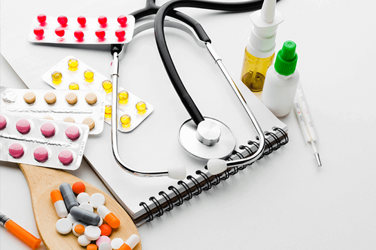 Doctors performing surgery